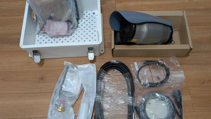 Caméra de surveillance Campbell Scientific avec modem 4G/LTE