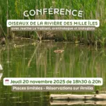 Conférence - Les oiseaux de la rivière des Mille Îles